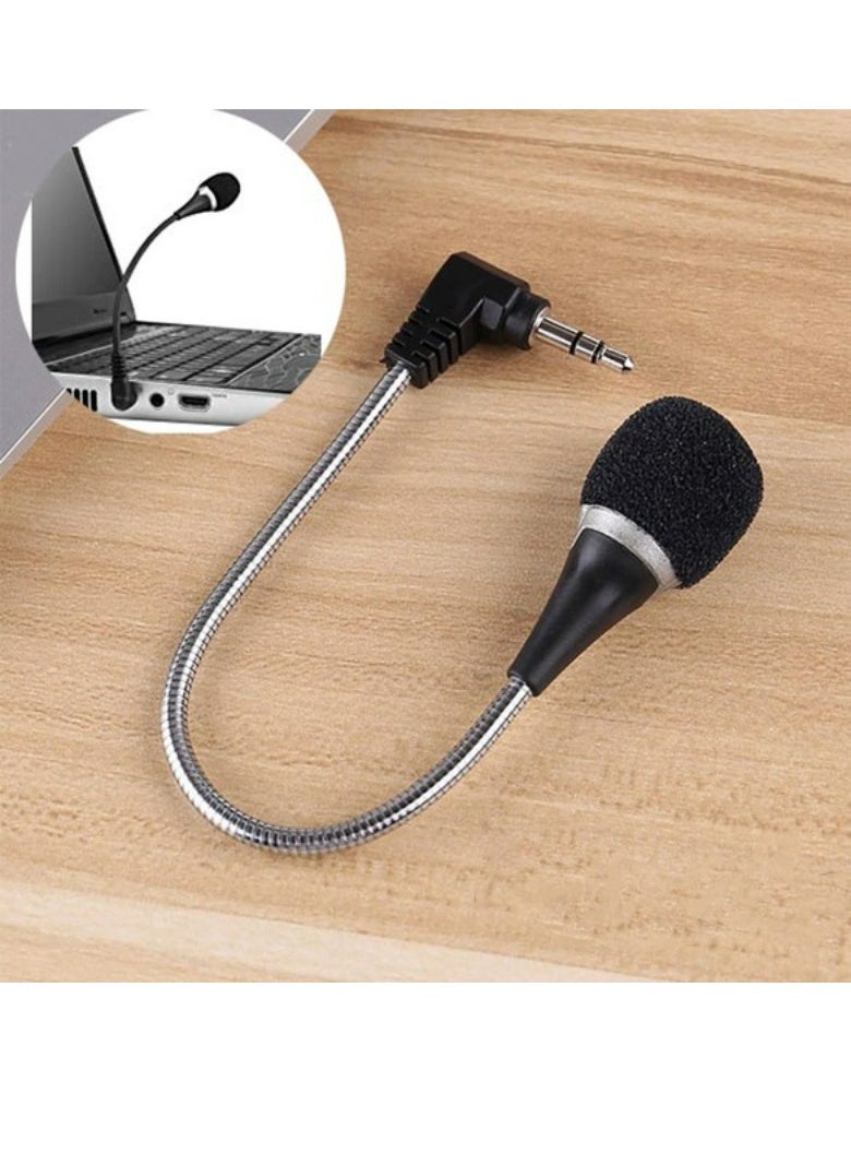 Generic 1pc Stereo Mic Audio Microphone For PC Mobile Phone Laptop  - Image 2