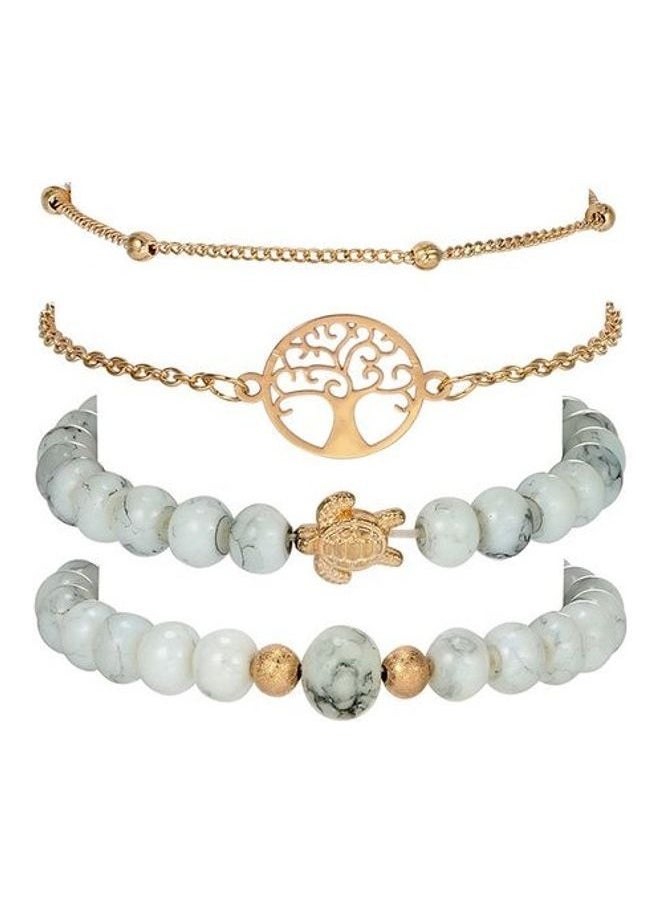 4-Piece Fashion Bracelet Set