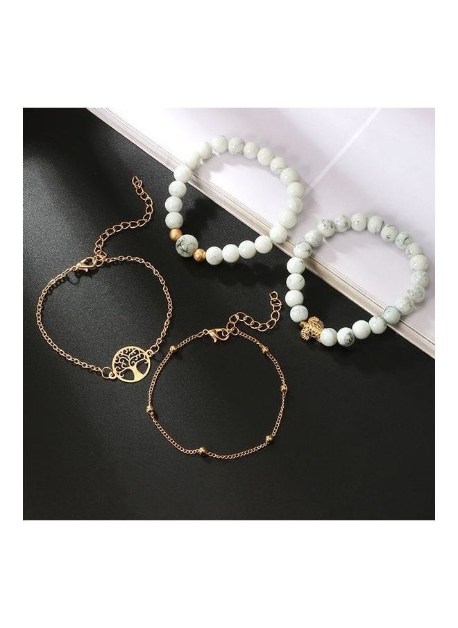 4-Piece Fashion Bracelet Set
