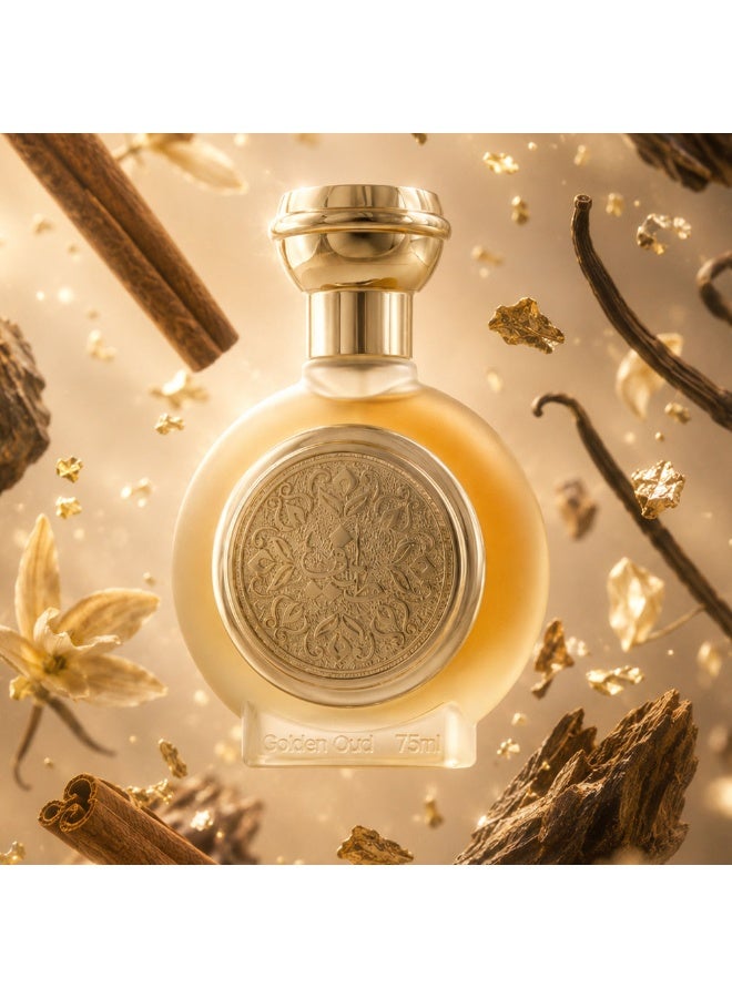Taif Al Emarat Golden Oud Eau de Parfum 75ml, Unisex Arabic Perfume, Long Lasting Oud Oriental Fragrance for Men & Women - Image 5