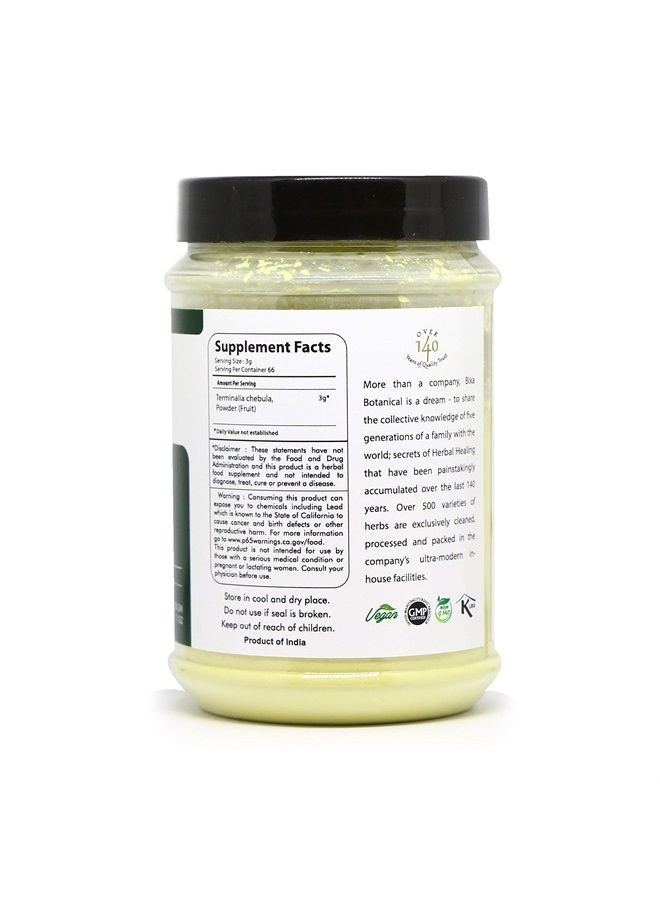 bixa BOTANICAL مسحوق هاريتاكي (ترميناليا تشيبولا)، يدعم الهضم السليم وتنظيف الأمعاء الطبيعي | مكمل عشبي نقي بدون إضافات (16 أونصة / 1 رطل)  - Image 4