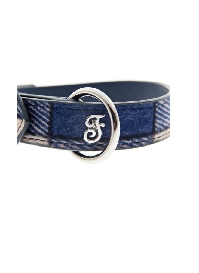 Ferribiella Mokka Cat Collar Small – Tartan  - Image 3