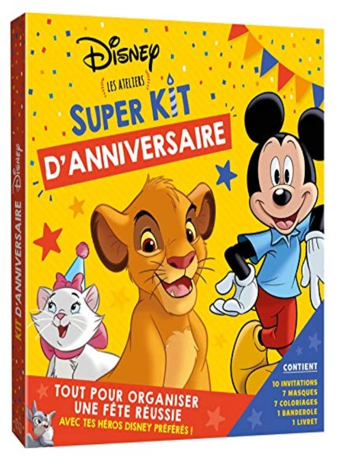 DISNEY CLASSIQUES - KIT D'ANNIVERSAIRE 