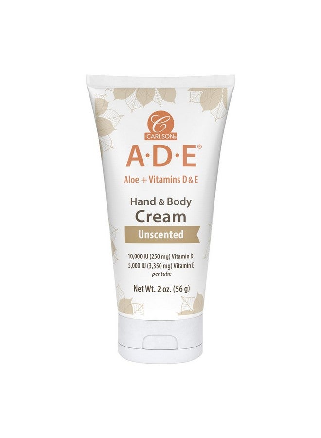 كارلسون - كريم ADE لليدين والجسم، بزيت الأفوكادو، 20000 وحدة دولية من فيتامين د، 10000 وحدة دولية من فيتامين هـ، بدون رائحة، 4 أونصة - Image 1