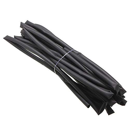 Rpi shop - Black 2mm Polyolefin Heat Shrink Tube Sleeve for Wrap 10 Meter - Image 3