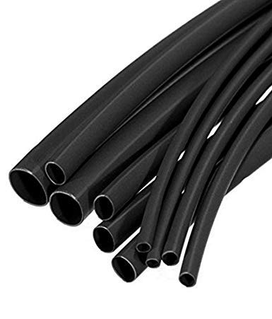 Rpi shop - Black 2mm Polyolefin Heat Shrink Tube Sleeve for Wrap 10 Meter - Image 2