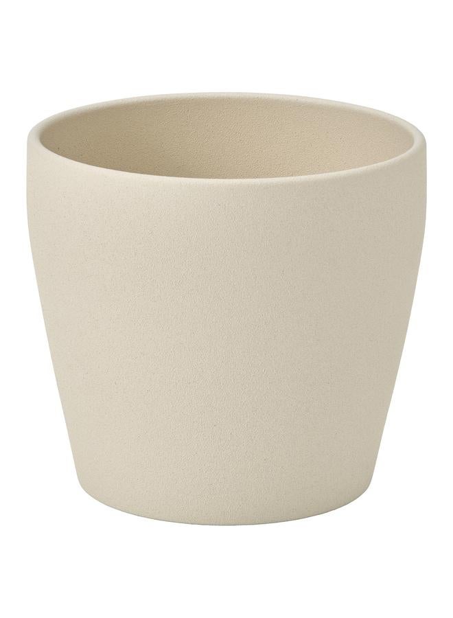 erorex Plant pot, light beige, 12 cm - Image 1