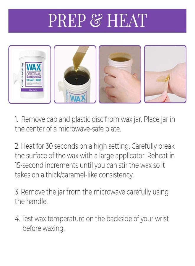 Clean + Easy Original Wax Microwave Kit, 35 Ounce - Image 3