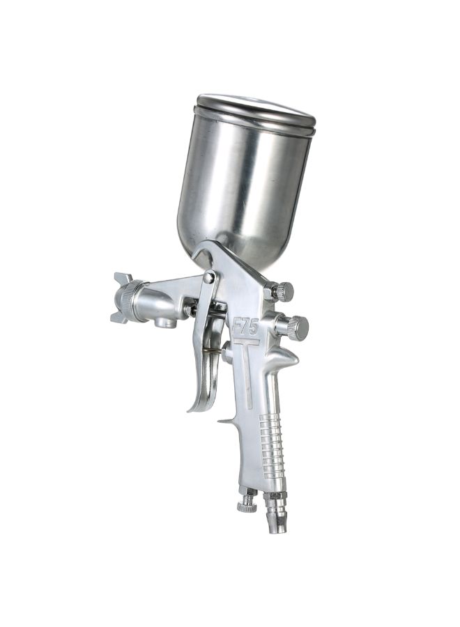 Professional Paint Sprayer Airbrush Set Silver 19.50x11.00x15.00centimeter - Image 2