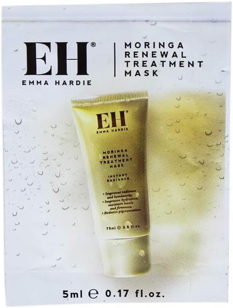 Emma Hardie 75ml Moringa Renewal Treatment Mask Moisturizes Firms Skin Reduces Pigmentation Evens Out Complexion Suitable for Sensitive Skin Vegan Cruelty Free