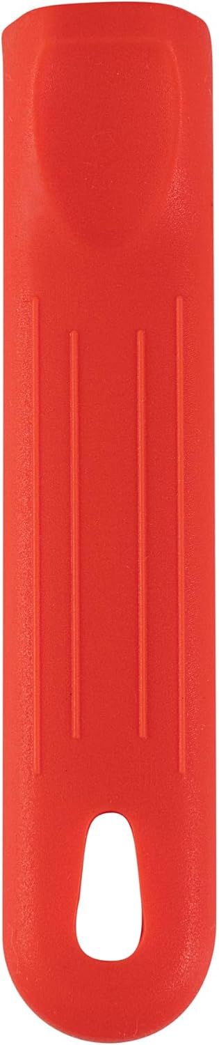 Restaurantware Restaurantware  Met Lux Pan Handle Sleeve 1 Removable Pan Handle Cover  Fits 14inch Pans Aluminum Pans Sold Separately Red Silicone Handle Holder Sleeve Dishwashable NoSlip  - Image 1