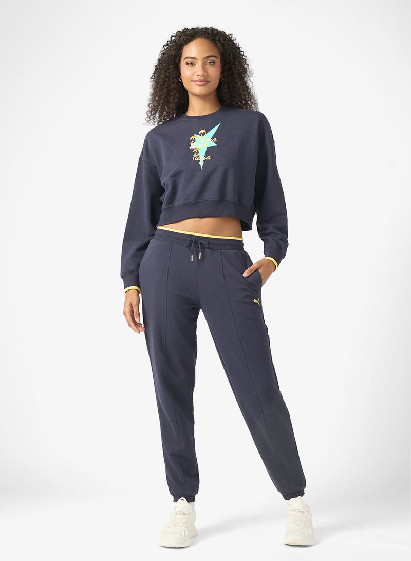PUMA Road To Unity Graphic Oversized Sweatshirt - Image 4