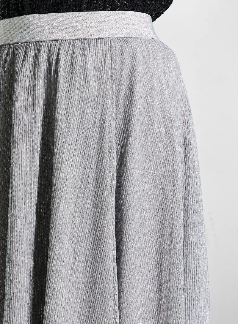 ONLY High Waist Pleated Skirt