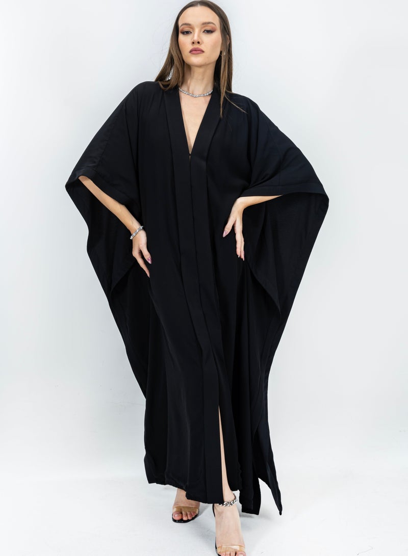 Etta Carmel, Black Kaftan Dress - Image 1