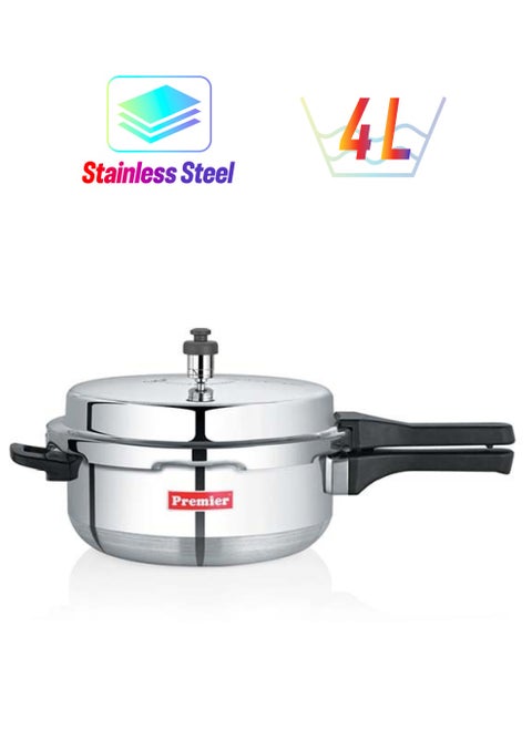 Premier Classic Induction Bottom Pressure Cooker Pan - 4L