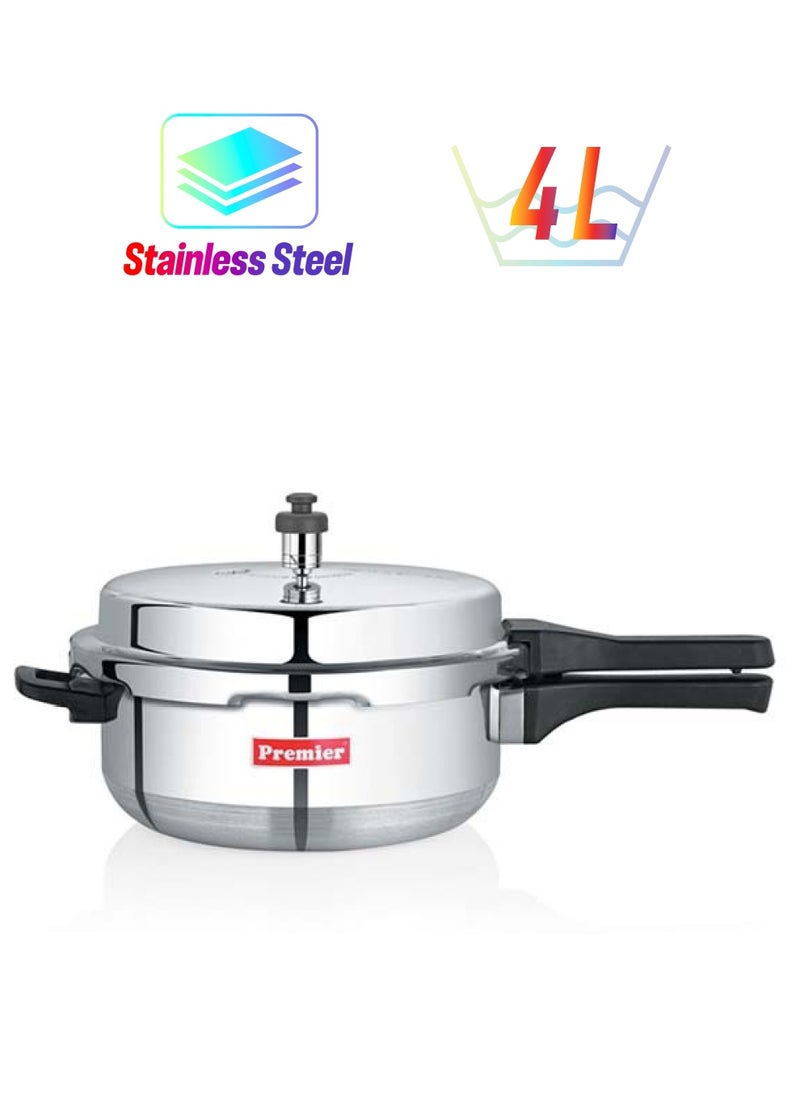Premier Classic Induction Bottom Pressure Cooker Pan - 4L