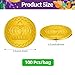 Geodurn 100 Pieces Plastic Mardi Gras Coins Set Assorted Gold Purple and Green Coins Bulk for Mardi Gras Table Decorations Parade Throws Party Favors Carnival Games and Themed Events for Kids Adults - Image 4