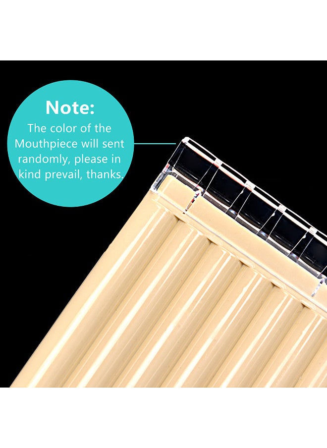 Generic - 18 Pipe Pan Flute Panpipes C Key Pan Pipes with Mouthpiece for Beginners Students - Image 1