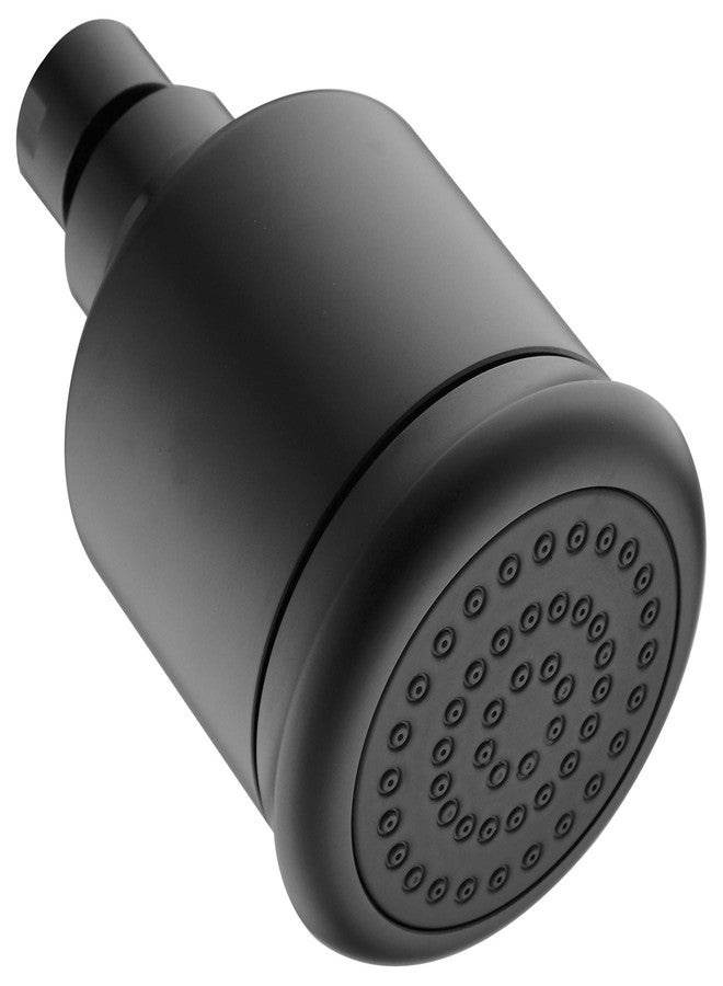 orhemus Solid Brass Shower Head - High Pressure Showerhead with Filter and 360 degrees Adjustable Swivel, Replacement for Bathroom Low Flow, Matte Black 2.8 inch Heavy Duty - Image 1