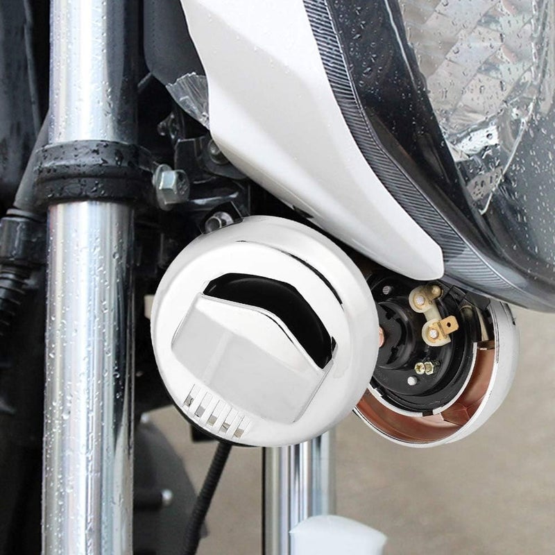 klarako Motorcycle Horn, Motorcycle Electric Horn Loudspeaker Super Loud 12V 2A 110DB Accessory - Image 1
