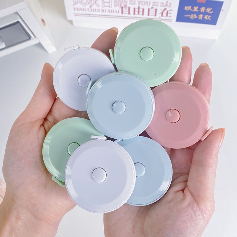 Round 2M Mini Multi-Function Automatic Shrinking Small Tape Measurement Measurement Measurement Measurement Measurement Measurement Measurement Soft Measurement - Image 4