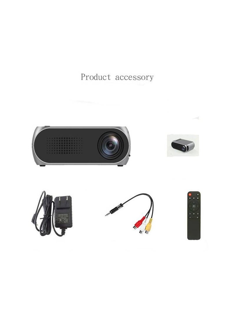 AROAQ - YG320 Portable Mini Projector with LED Display and HD 1080P Resolution for Home Entertainment - Image 1
