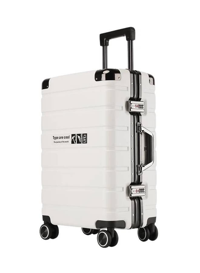 NKX Premium Hard Shell Luggage Set Durable Aluminum Alloy Travel Suitcases 3 Piece Set 20*24*28 Inchs - Image 2