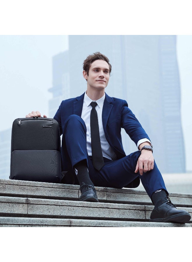ARCTIC HUNTER Slim 16L Laptop Backpack Water Resistant Anti-Theft Daypack for Business Casual Travel for Men Women, B00681, Grey - Image 3