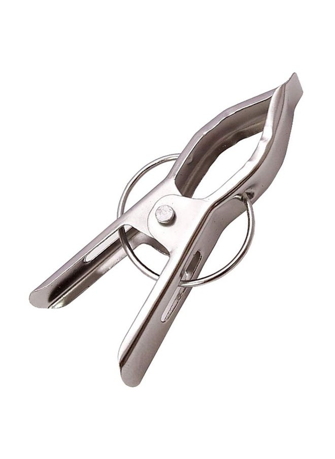 Kuber Industries Kuber Industries 12 Piece Steel Cloth Drying Clip, Silver (CTKTC0342)  - Image 3