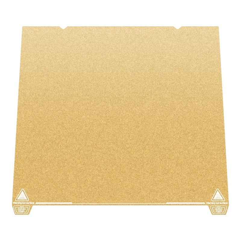 Creality Gold PEI Powder Coating Build Plate for Ender-3 V3 Plus /K1 Max 3D Printers Flexible Spring Steel Print Platform Excellent Heat Resistance High Strength & Wear Resistance Easy Model Removal  - 315×310mm - Image 5