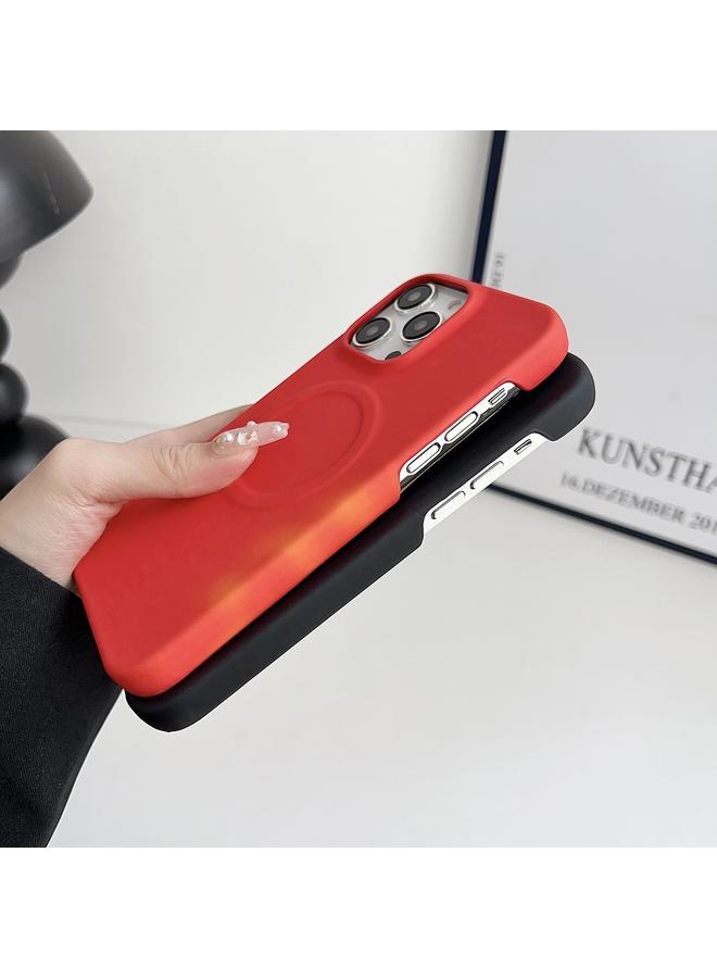 S-TOP Case For iPhone 13 Pro Max MagSafe Thermal Sensor Discoloration Silicone Phone Case - Image 4