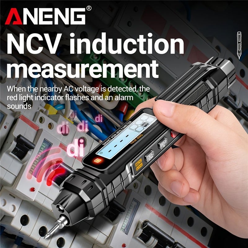ANENG A3005 Pro ملتيميتر من نوع القلم بعد 4000 عدسة NCV جهد متر AC DC أوم متر اختبار - Image 3