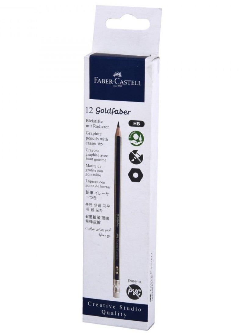 FABER-CASTELL - set of Pencils with eraser from Faber Castell (12 Pencil) - Image 1