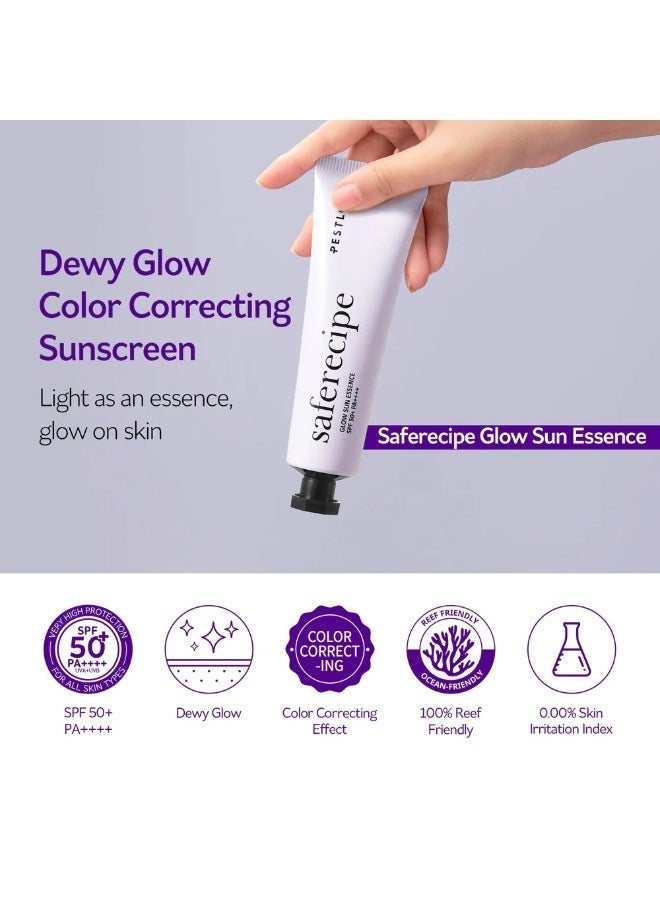 Pestlo Saferecipe Glow Sun Essence 50+ PA++++ - Image 3