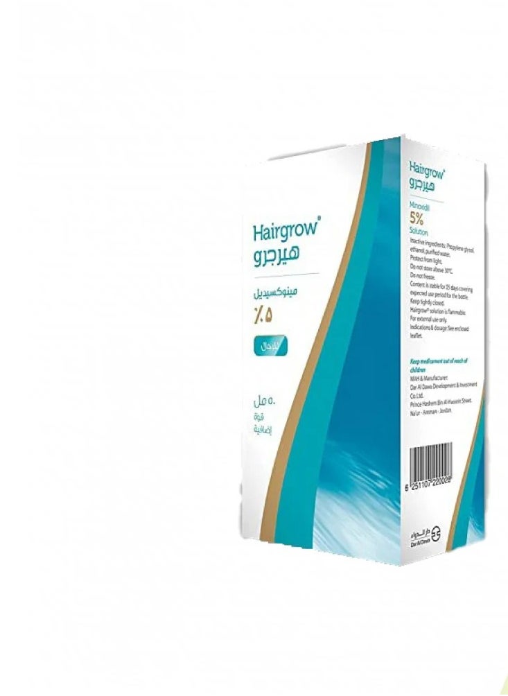 Hairgrow - Hair Regrowth Tonic 5% Minoxidil, 50ml - Image 1