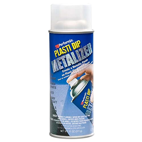 Plasti Dip Performix 11210 Plasti Dip Enhancer Silver Metalizer Aerosol 11 oz