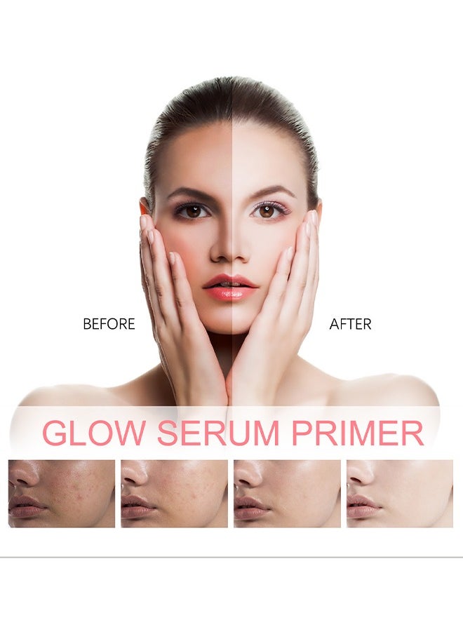 EELHOE - Glow Serum Primer, Glow Boosting Serum For Face Anti-Aging, Luminous Serum Essence Contains Nicotinamide And Watermelon Extract, Suitable For Moisturizing 30 ML - Image 1
