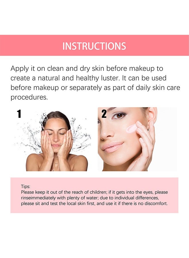 EELHOE - Glow Serum Primer, Glow Boosting Serum For Face Anti-Aging, Luminous Serum Essence Contains Nicotinamide And Watermelon Extract, Suitable For Moisturizing 30 ML - Image 1
