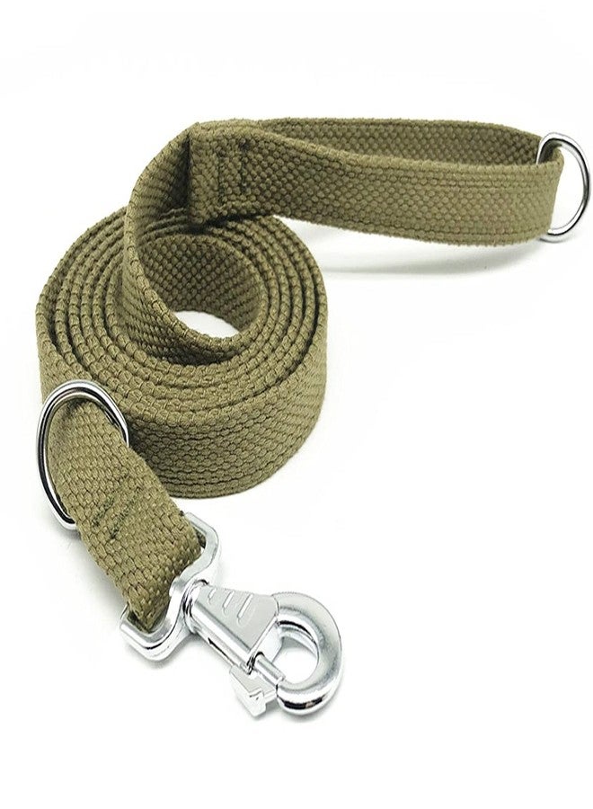 Hoanan 6 FT Heavy Duty Tactical Dog Leash, Military Style Thick Nylon Strong K9 Dog Leash for Outdoor Walking Hunting Hiking, Coyote Brown - Image 1
