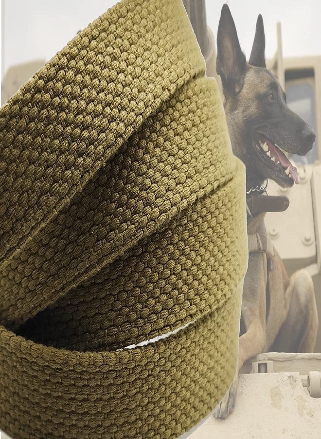 Hoanan 6 FT Heavy Duty Tactical Dog Leash, Military Style Thick Nylon Strong K9 Dog Leash for Outdoor Walking Hunting Hiking, Coyote Brown - Image 4