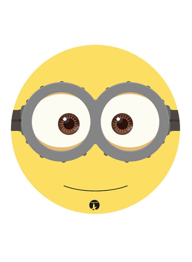 RKN Minions Printed Pin Yellow/Grey - Image 1
