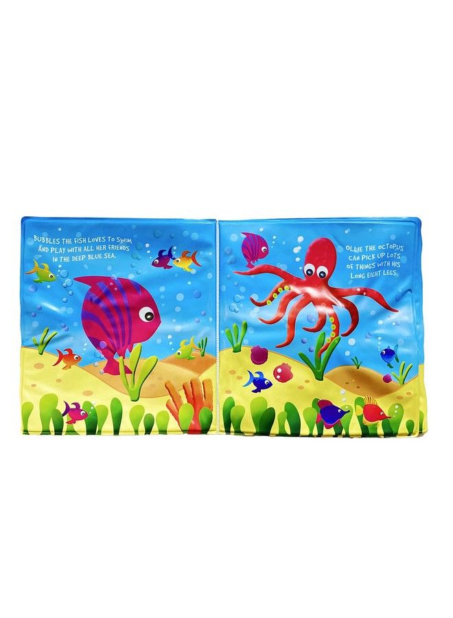 Toy Park Squeaky Baby Bath Book;Underwater Bubbles For Kids - Image 3