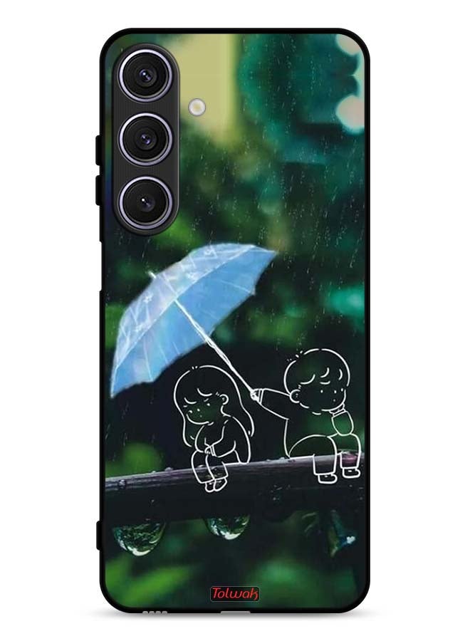 Tolwak Samsung Galaxy A17 Protective Case Cover Couple Abstract Art
