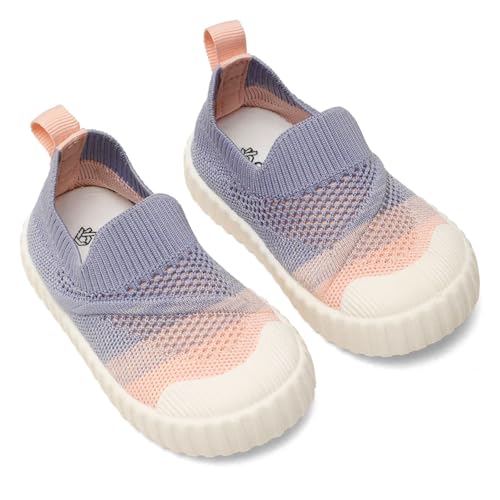 ONYC Store ONYC Shady Toddlers's First Step Breathable Kids Shoes (Unisex) (Purple, UK Footwear Size System, Little Kid, Age Range, Wide, 4 Years, 4.5 Years) - Image 1