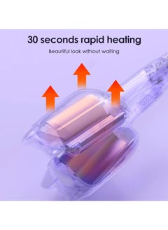 General Curling Device |Waver Curling Iron Anti Burning |Curling Iron Curling Iron, Small Curling Iron, Mini Curling Tool, Women's Temperature Adjustable Rocker  - Image 5