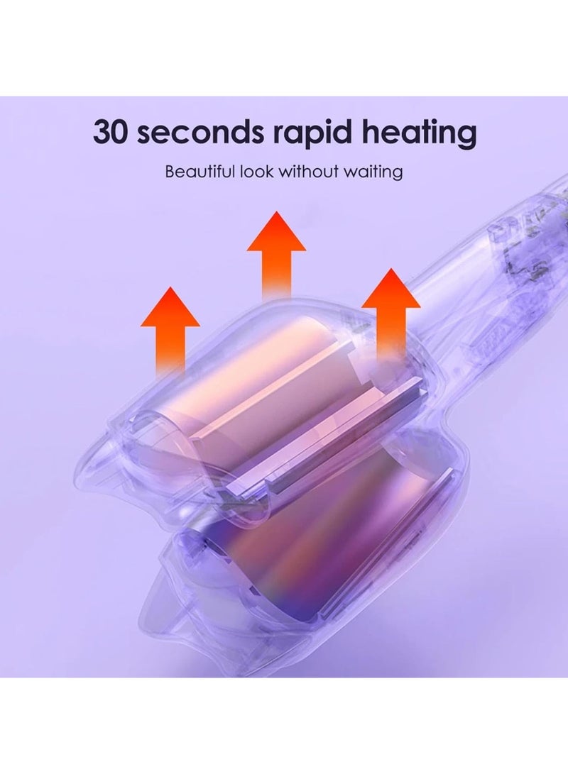 general Curling Device |Waver Curling Iron Anti Burning |Curling Iron Curling Iron, Small Curling Iron, Mini Curling Tool, Women's Temperature Adjustable Rocker - Image 5