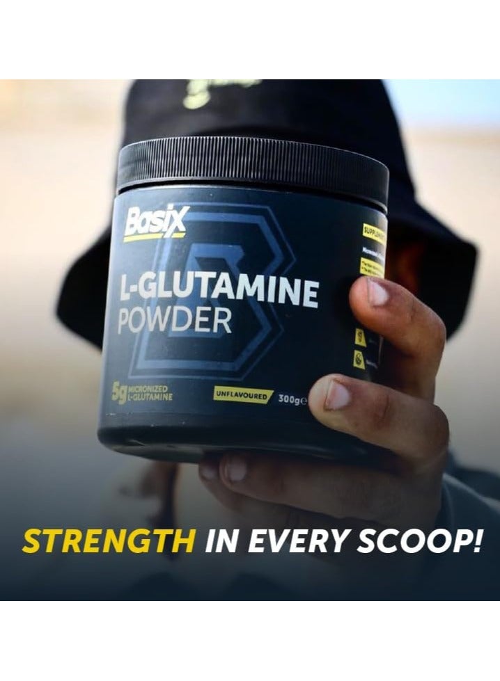 L-Glutamine Powder - Unflavored - (300g)