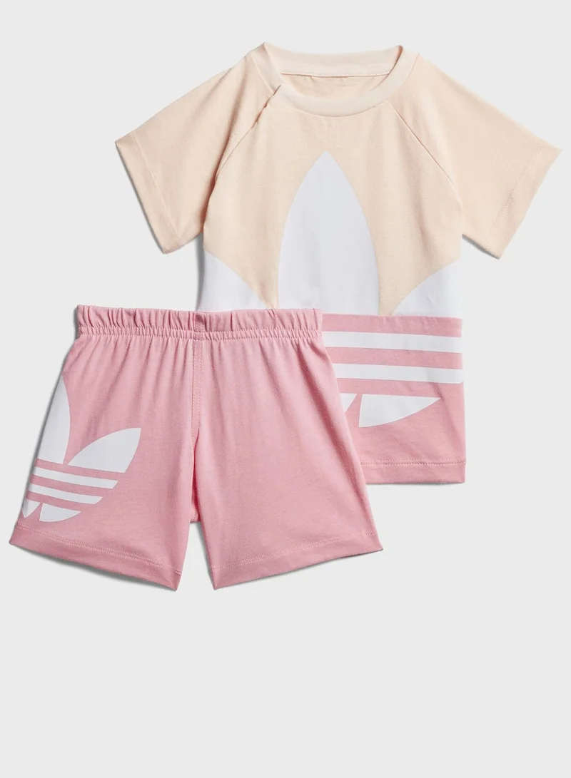 adidas Originals Infant Big Trefoil Set