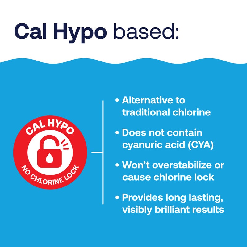HTH 52039 Swimming Pool Care Shock Ultra, Swimming Pool Chemical, Cal Hypo Formula (1 Pack) - Image 4