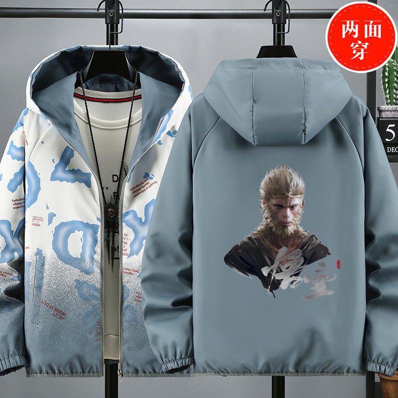 Style Jacket Cartoon Handsome All-Match Jacket Junior Students Big Children Jacket Men - Image 5